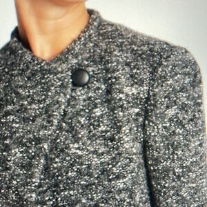 NEW Isabel Étoile Marant grey Hakuni cropped jacket size Fr36